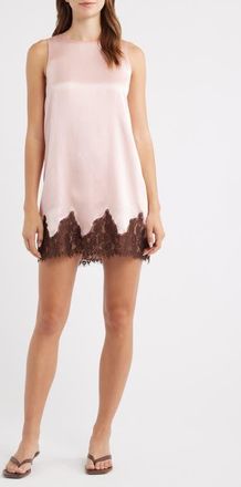 Reformation Jessalyn Sleeveless Silk Minidress in Lotus at Nordstrom, Size X-Small