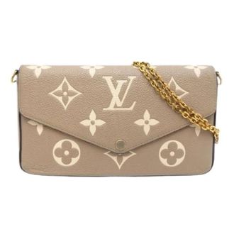 Louis Vuitton Pre-owned Cross Body Bags, female, Beige, Size: ONE SIZE Pre-owned Vintage Pochette Shoulder Bag
