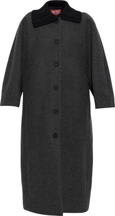 Diesel Mujer, Abrigos, Gris, Talla: XS