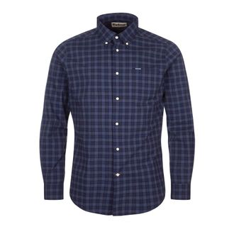 Barbour Lomond Tartan Overhemd - Heren - Casual Overhemden - Blauw - M - Katoen - Overhemden