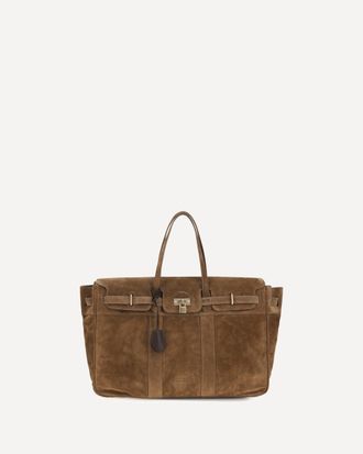 Brunello Cucinelli Explorer suede Travel Bag Female UNI