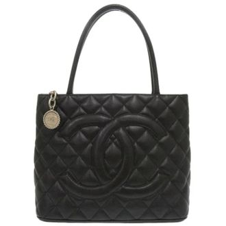 Chanel Pre-owned Leather chanel-bags - Dames - Vintage Shopper - Zwart - ONE Size - Vintage