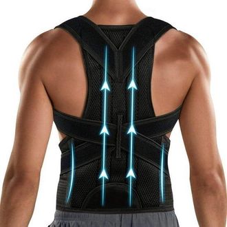 OEM Correctores De Postura. Aptos Para Hombres Y Mujeres: Soporte Lumbar Y Cervical. Adecuados Para Espalda Recta: Corrector De Espalda Transpirable