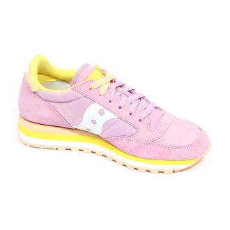 Saucony Sneakers, female, Pink, 4 UK, Jazz Triple Pink/Yellow Trainers