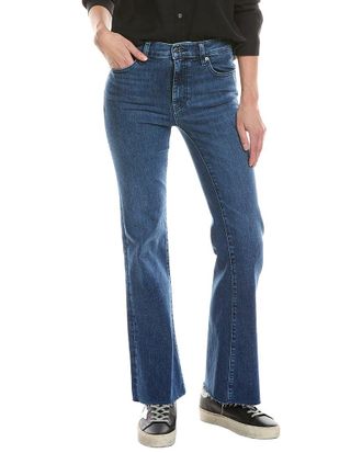Frame Denim The Icon Ease Raw After Flare Jean