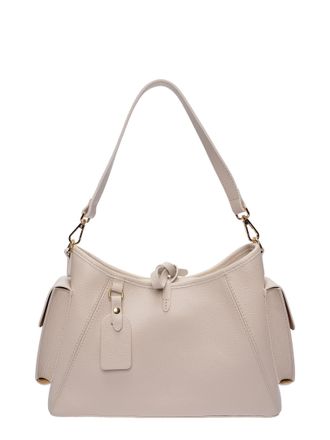 Anna Luchini Beige Rundleer Tas