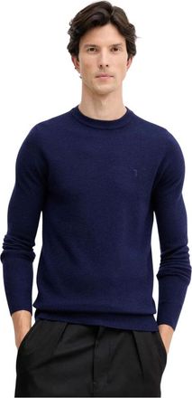 Trussardi Heren, Truien, Blauw, Maat: XL Wol