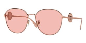 Versace VE2259D Asian Fit 1412/5 Womens Sunglasses Rose-Gold Size 58