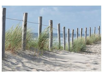 Schubiger M&ouml;bel Digitaldruck auf Acrylglas Zaun in Den D&uuml;nen