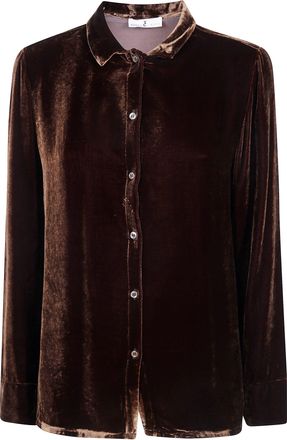 Whyci Shirt Flared Wh0164 0041 Cognac