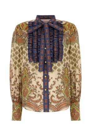Valentino Garavani Geprinte Muslin Shirt