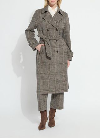 Lyss&eacute; Marla Brushed Ponte Belted Trench Coat