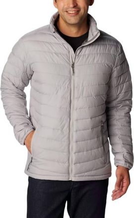 Columbia MenS Slope Edge Insulated Winter Jacket In Gray
