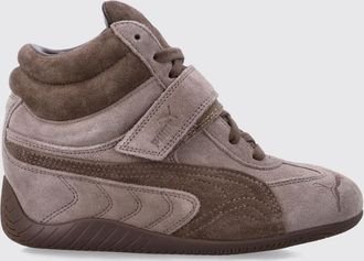 Puma Speedcat Wedge Tonal High-Top Suede Sneakers with Wedge Heel