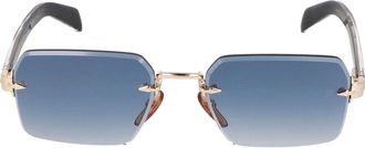 Eyewear by David Beckham unisex, Accessoires, Geel, Maat: 56 MM