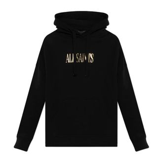 AllSaints Hoodies, female, Black, Size: XS Cora Etienne Oversized Hoodie