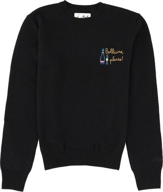 MC2 Saint Barth New Queen Jersey With Embroidery