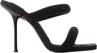 Alexander Wang Womens Julie Tubular Sandal Black Synthetic