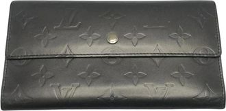 Louis Vuitton Pre-owned Wallets, male, Gray, Size: ONE SIZE Pre-owned Monogram Empreinte Zipped Wallet