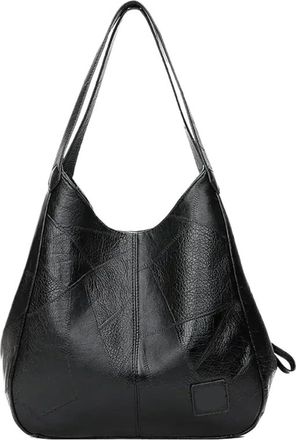 Generic Compatible For Women Hand Bag Handbags Shoulder Tote Female Top-handle Bags(Black)