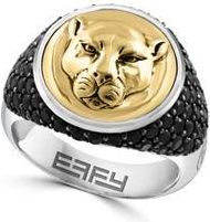 Effy Mens Black Spinel Animal Two-Tone Ring at Nordstrom Rack, Size 10