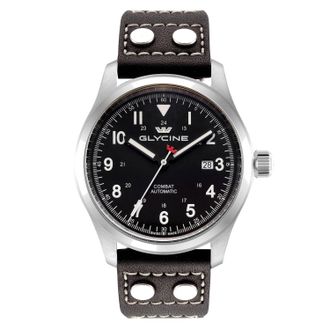 Glycine Combat Field Automatic Black Dial Mens Watch GL0573