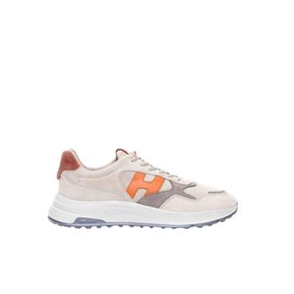Hogan Hyperlight Sneakers - Heren - Sneakers - Beige - 43 EU - Leer - Schoenen