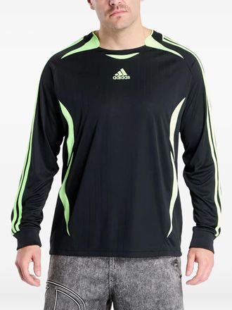 adidas Teamgeist Adicolor long-sleeved T-shirt - men - Recycled Polyester - S - Black