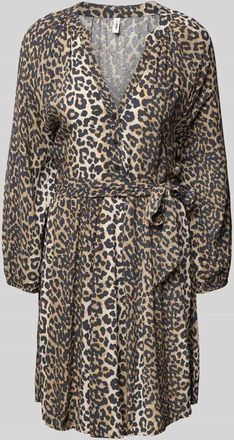 Only Tailliertes Minikleid aus reiner Viskose Modell NOVA in Sand, Gr&ouml;&szlig;e XS