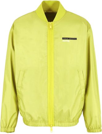A|X Armani Exchange Bomber con zip - Giallo
