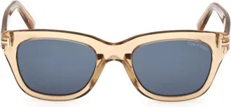 Tom Ford FT023745V Square Full Rim Sunglasses - Brown