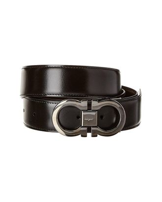Ferragamo Double Gancio Reversible & Adjustable Leather Belt