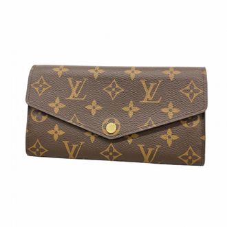 Louis Vuitton Brown Long Wallet (Bi-Fold) (Pre-Owned)
