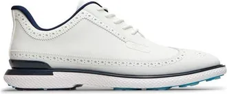 G/Fore Gallivan2r Longwing Waterproof Golf Shoe in Snow/Twilight at Nordstrom, Size 11.5
