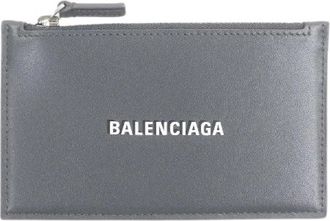 Balenciaga Pre-owned Wallets, male, Gray, Size: ONE SIZE Pre-owned Fragment Card Case