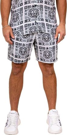 Maceoo Marthyr Drawstring Shorts in White at Nordstrom, Size 7