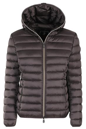 Save The Duck Brown Alexis Quilted Nylon Puffer Jacket
