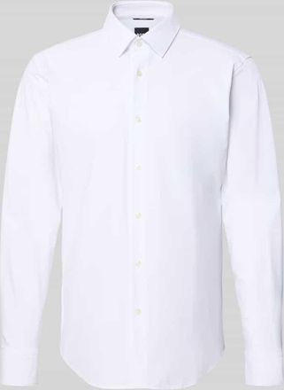 HUGO BOSS Regular Fit Businesshemd mit Kentkragen Modell JOE in Weiss, Gr&ouml;&szlig;e 40