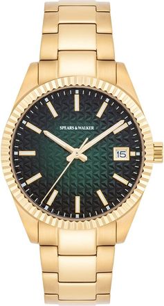 Spears & Walker Mens Quarzuhr - Gold Stainless Steel - One Size