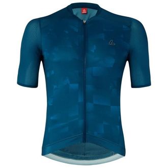 LOEFFLER Bike Jersey Full-Zip Skys Escape Velotrikot f&uuml;r Herren | blau