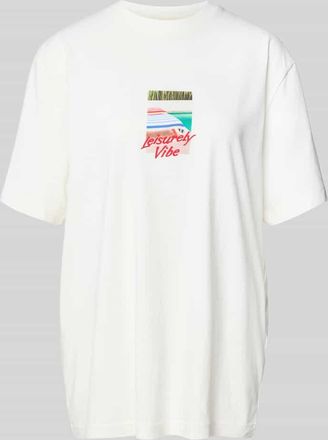 Selected Regular Fit T-Shirt aus reiner Baumwolle Modell ASPEN in Offwhite, Gr&ouml;&szlig;e XXL