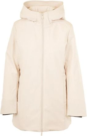 Woolrich Firth Parka - Dames - Parka Jassen - Beige - S - Leer - Jassen