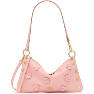 Hammitt Kyle Shoulder Bag in Flamingo Flora/brushed Gold at Nordstrom