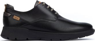 Pikolinos Stijlvolle Busot Veterschoen - Heren - Nette schoenen - Zwart - 39 EU - Leer - Schoenen