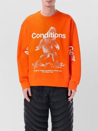 Nike ribbed relaxed-fit sweatshirt