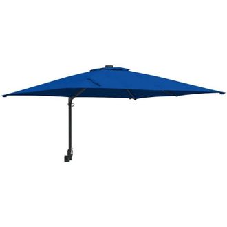 vidaXL Parasol De Jard&iacute;n Azul Azur 248.5 X 247.5 X 160 Cm Tela Vidaxl