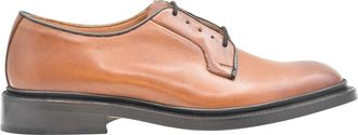 Trickers Derby Leren Platte Schoenen Beechnut Gebrand - Heren - Veterschoenen - Bruin - 42 EU - Schoenen