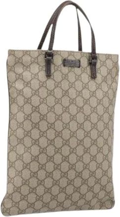 Gucci Pre-owned Tote Bags, female, Beige, Size: ONE SIZE Pre-owned Vintage Tote Bag