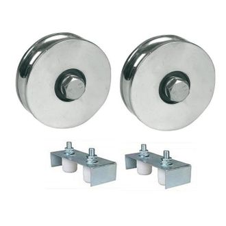 OEM Rueda De 80mm R-groove Con 2 Rodamientos