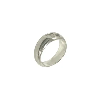 Tiffany & Co. Silver Silver 925 Band Ring (Pre-Owned)